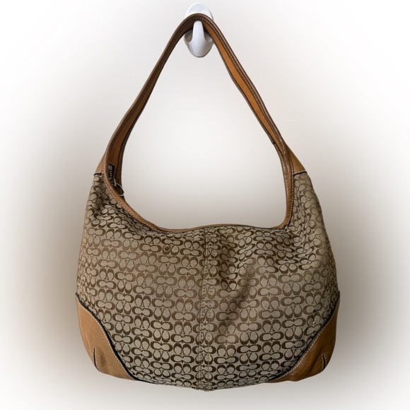 Coach Handbags - Vintage Coach 6617 Ergo Mini Signature C Shoulder Hobo Bag